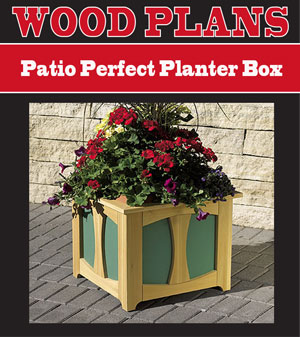 Patio-Perfect Planter Box Woodworking Plan